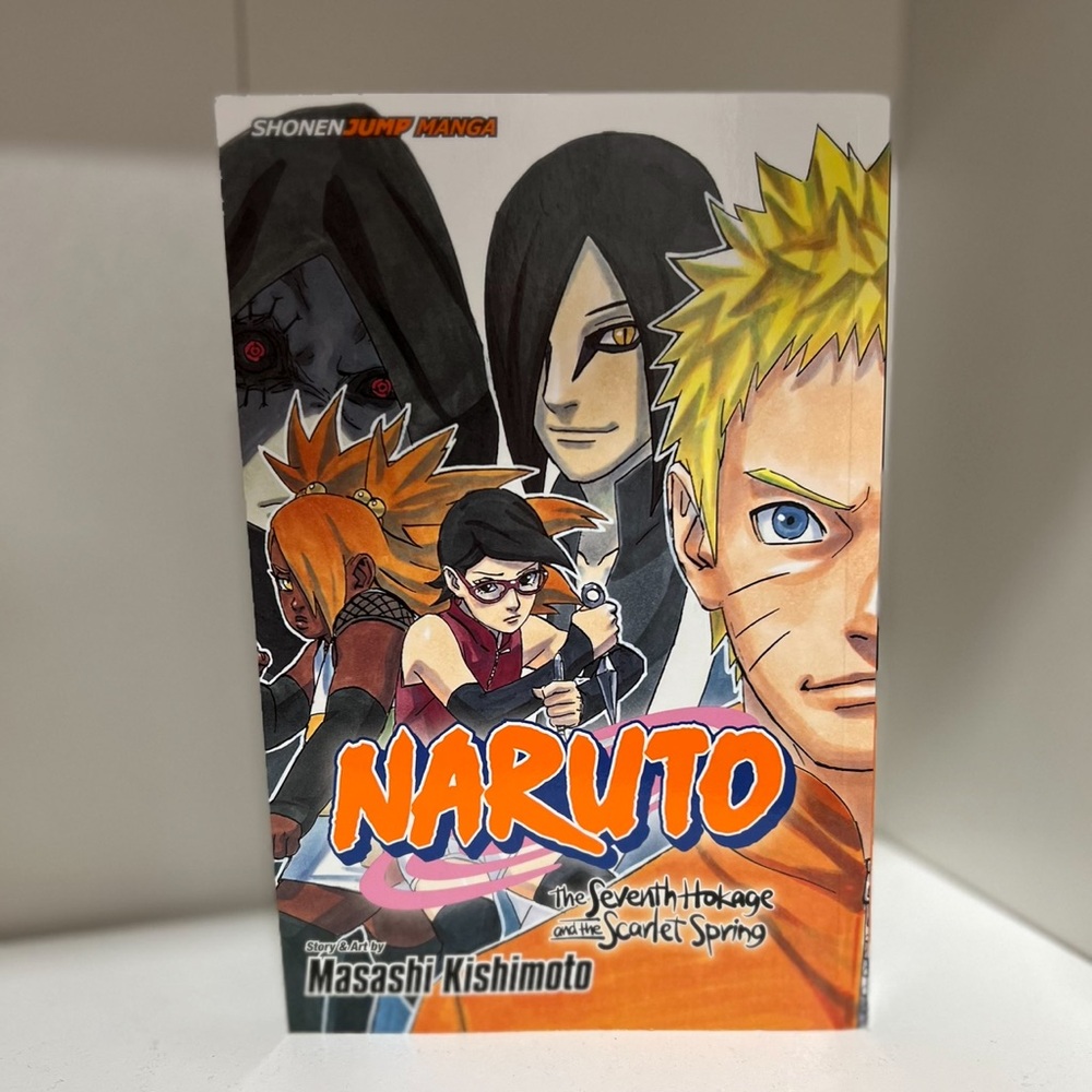 NARUTO Manga: The Seventh Hokage and the Scarlet Spring EUC